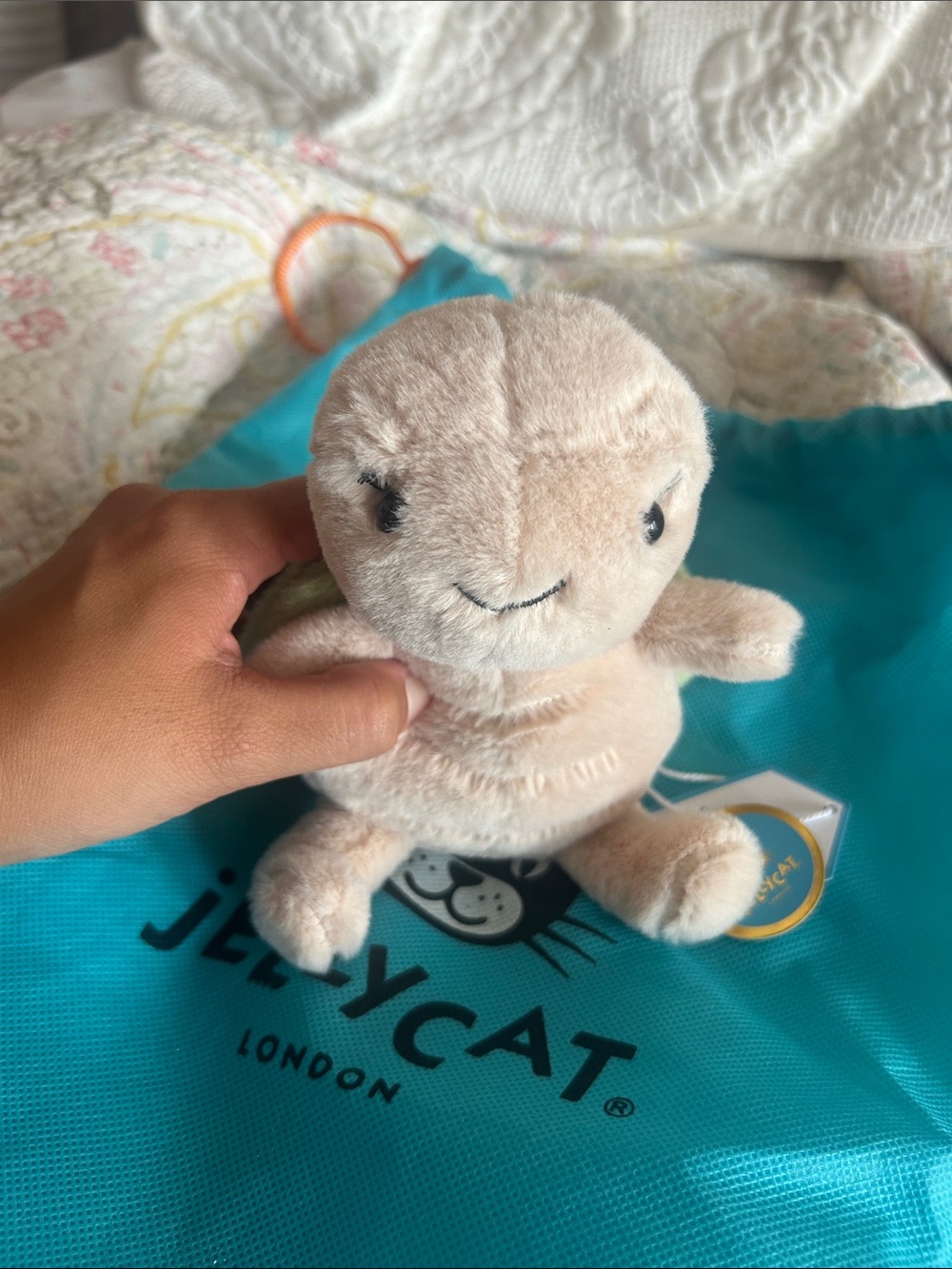 Jellycat thimble turtle  Plush